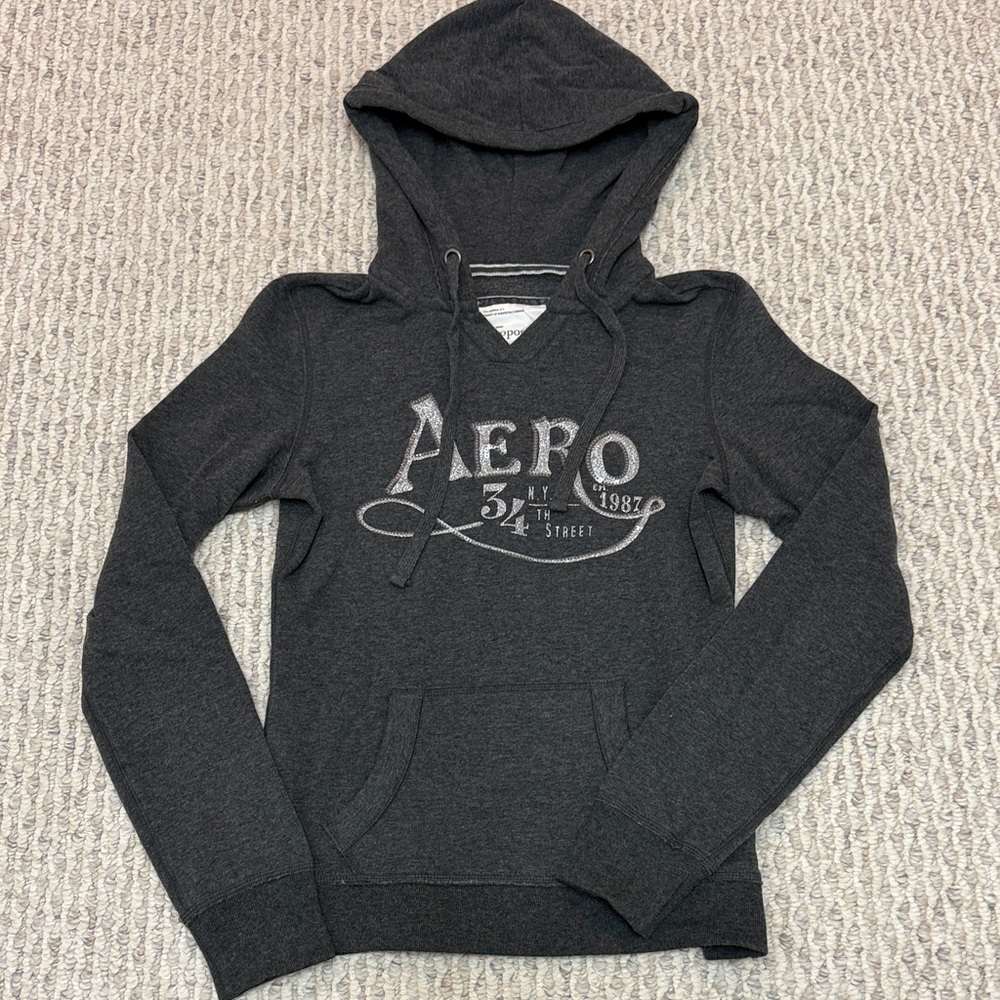 Aeropostale Charcoal Hoodie